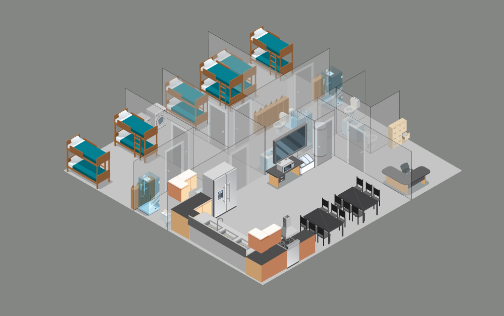 Single Lift Fiberglass-floorplan